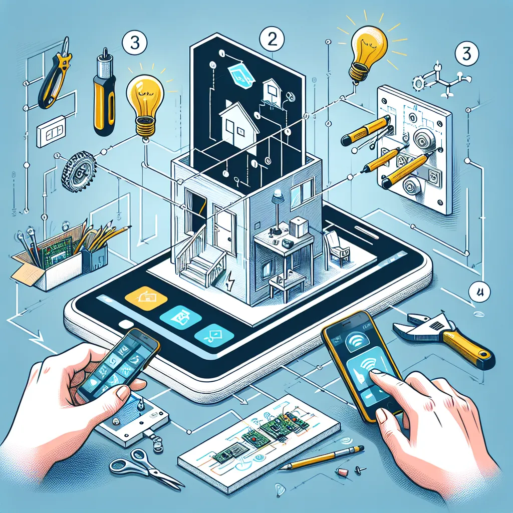 How to Create a DIY Smartphone-Controlled Home Automation System in 5 Steps