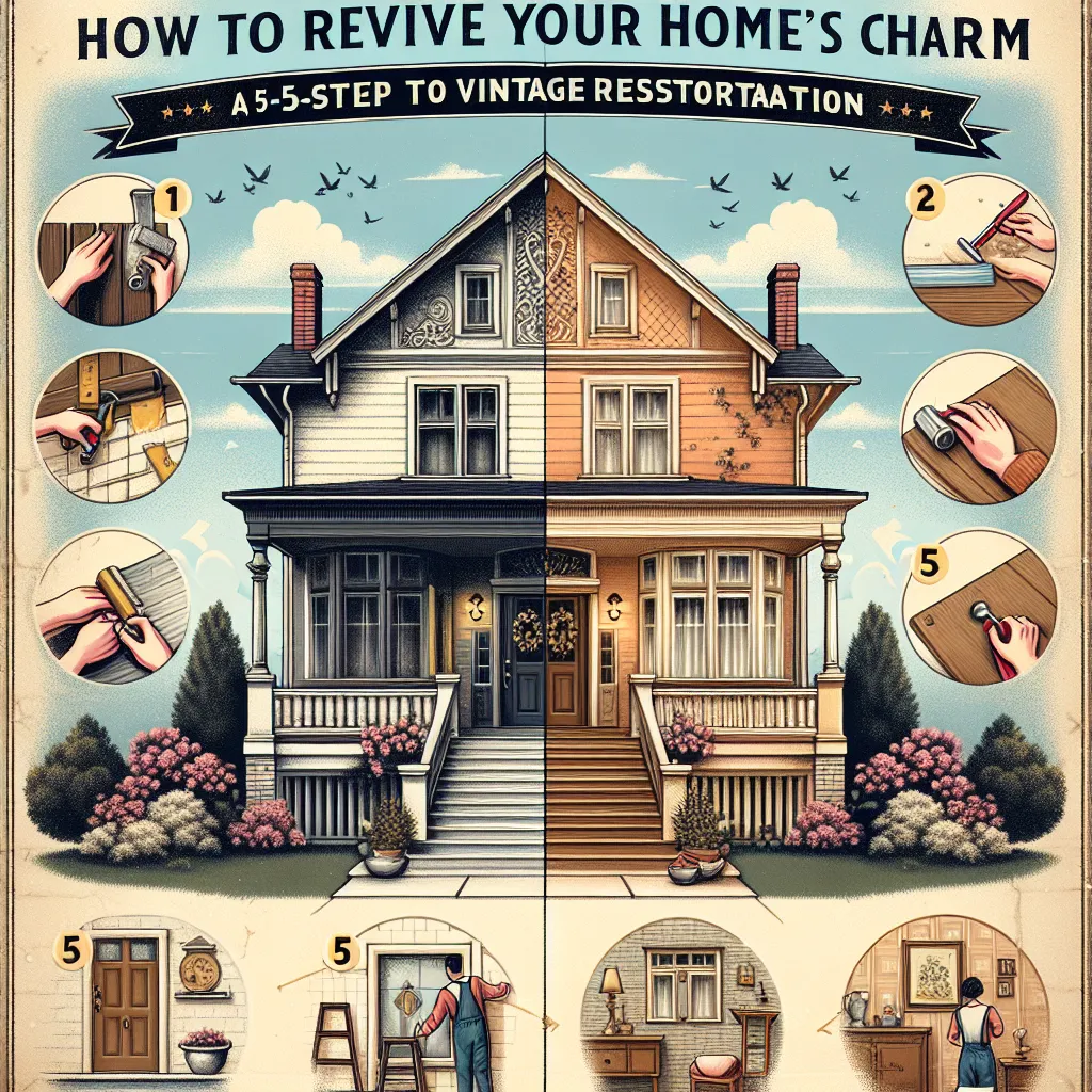How to Revive Your Home's Charm: A 5-Step DIY Guide to Vintage Restoration