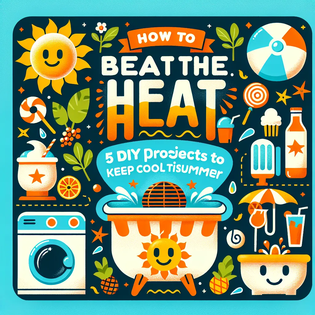 How to Beat the Heat: 5 DIY Projects to Keep Cool this Summer