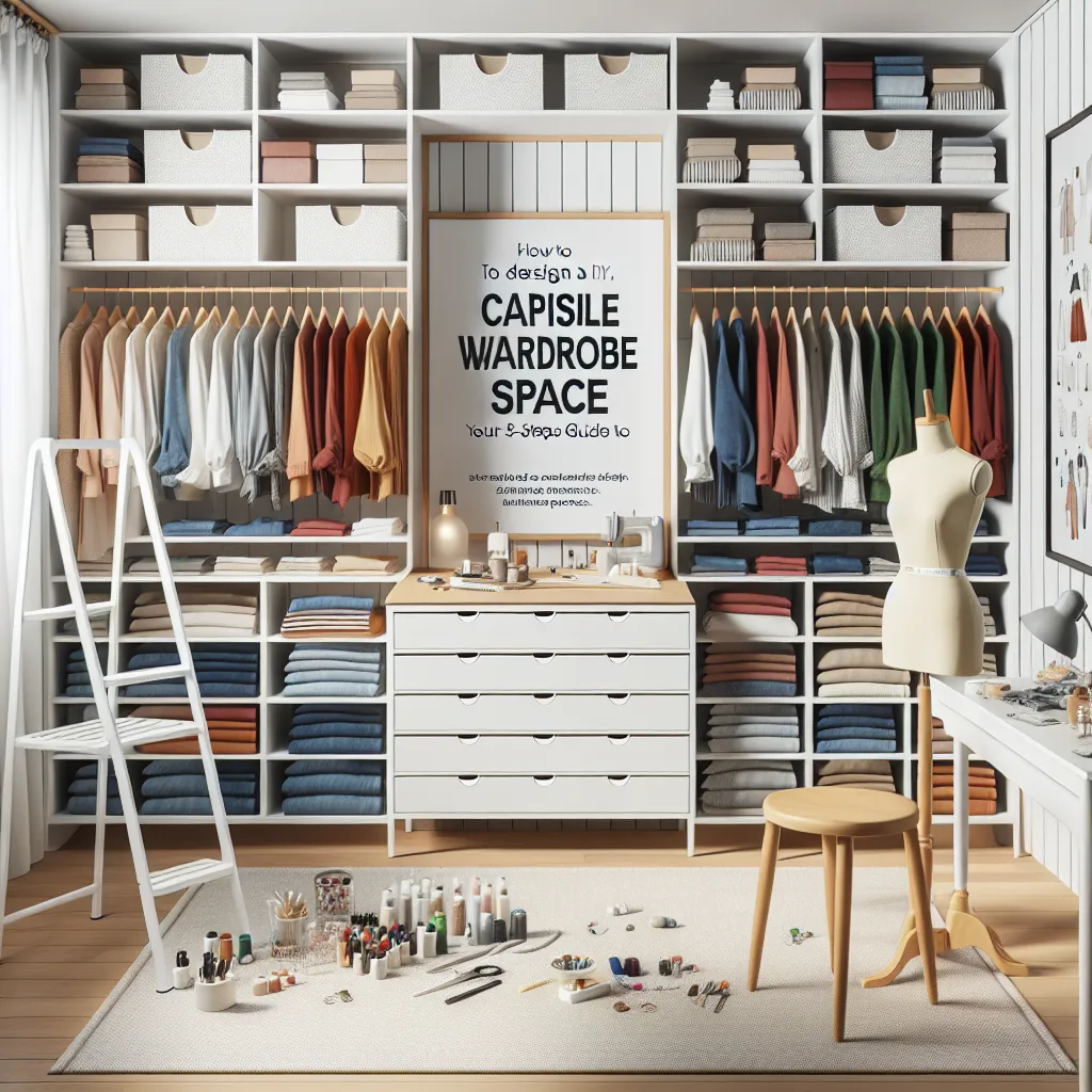 How to Design a DIY Capsule Wardrobe Space: Your 5-Step Guide to Fashionable Organization