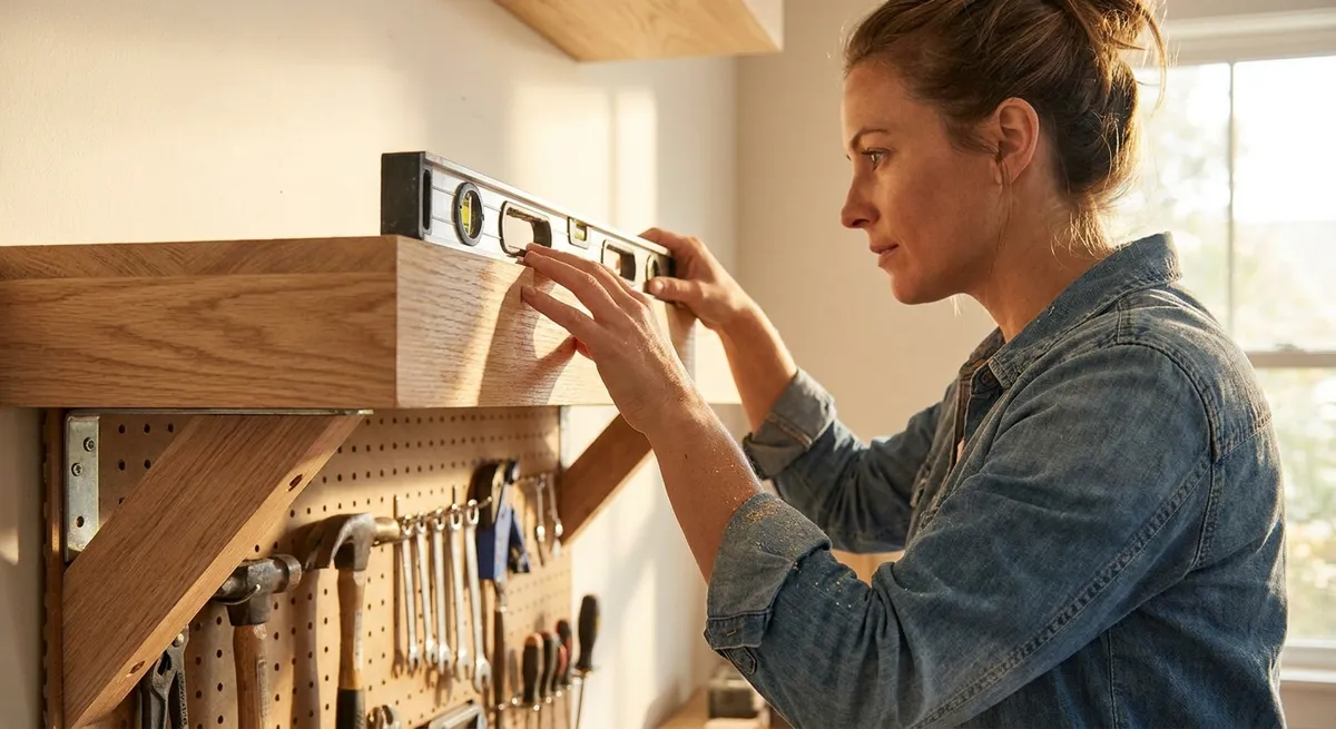 Build a Simple Floating Shelf That Actually Stays Level