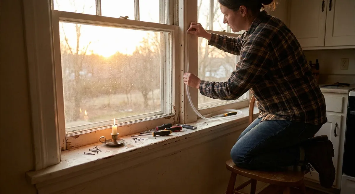 Stop Drafty Windows: A Practical DIY Fix That Actually Works
