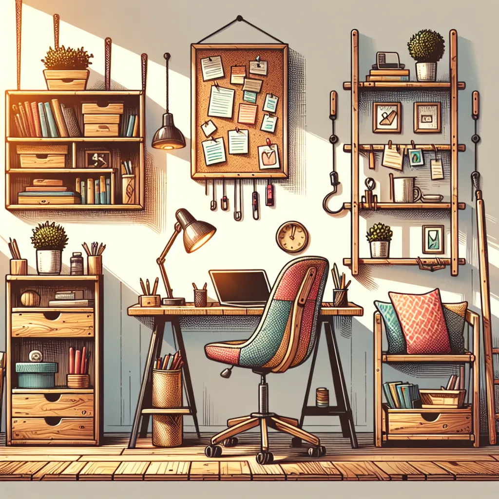 How to Create a Unique Home Office: 5 DIY Projects for a Productive Workspace