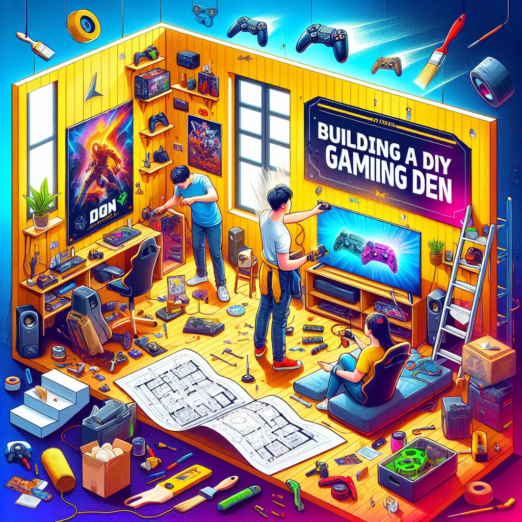 How to Build a DIY Gaming Den: Your 5-Step Guide to Ultimate Entertainment