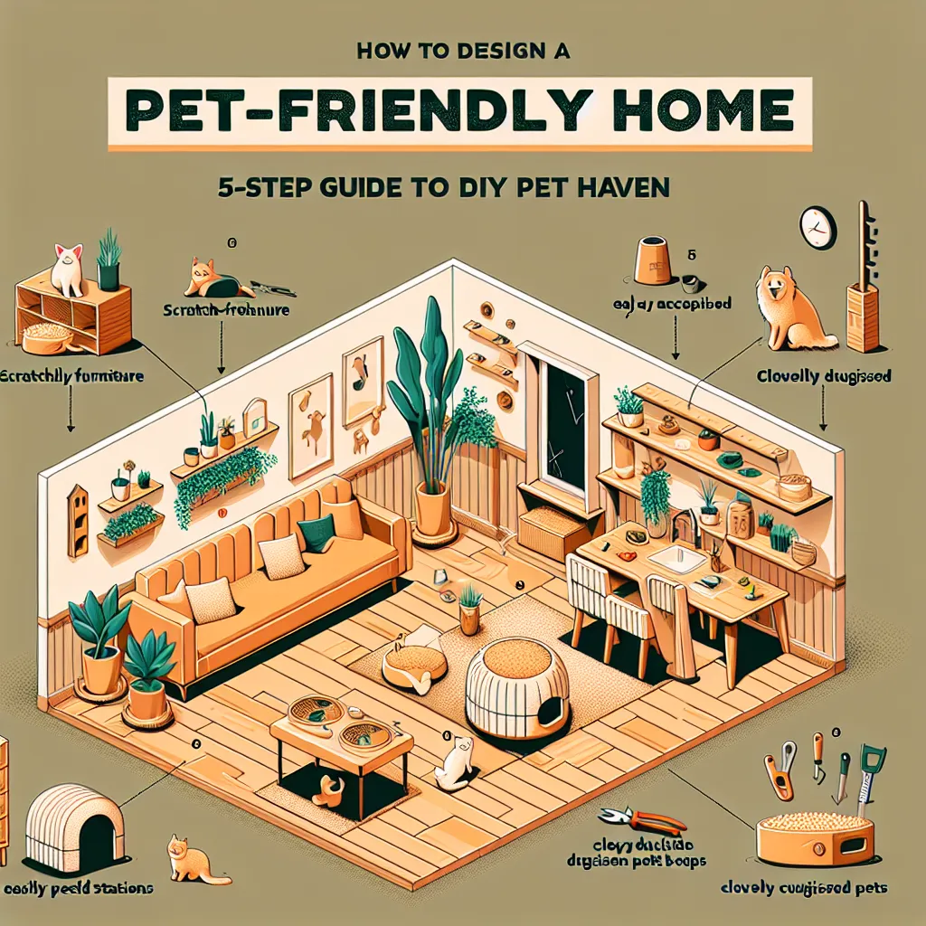 How to Design a Pet-Friendly Home: A 5-Step Guide to DIY Pet Havens