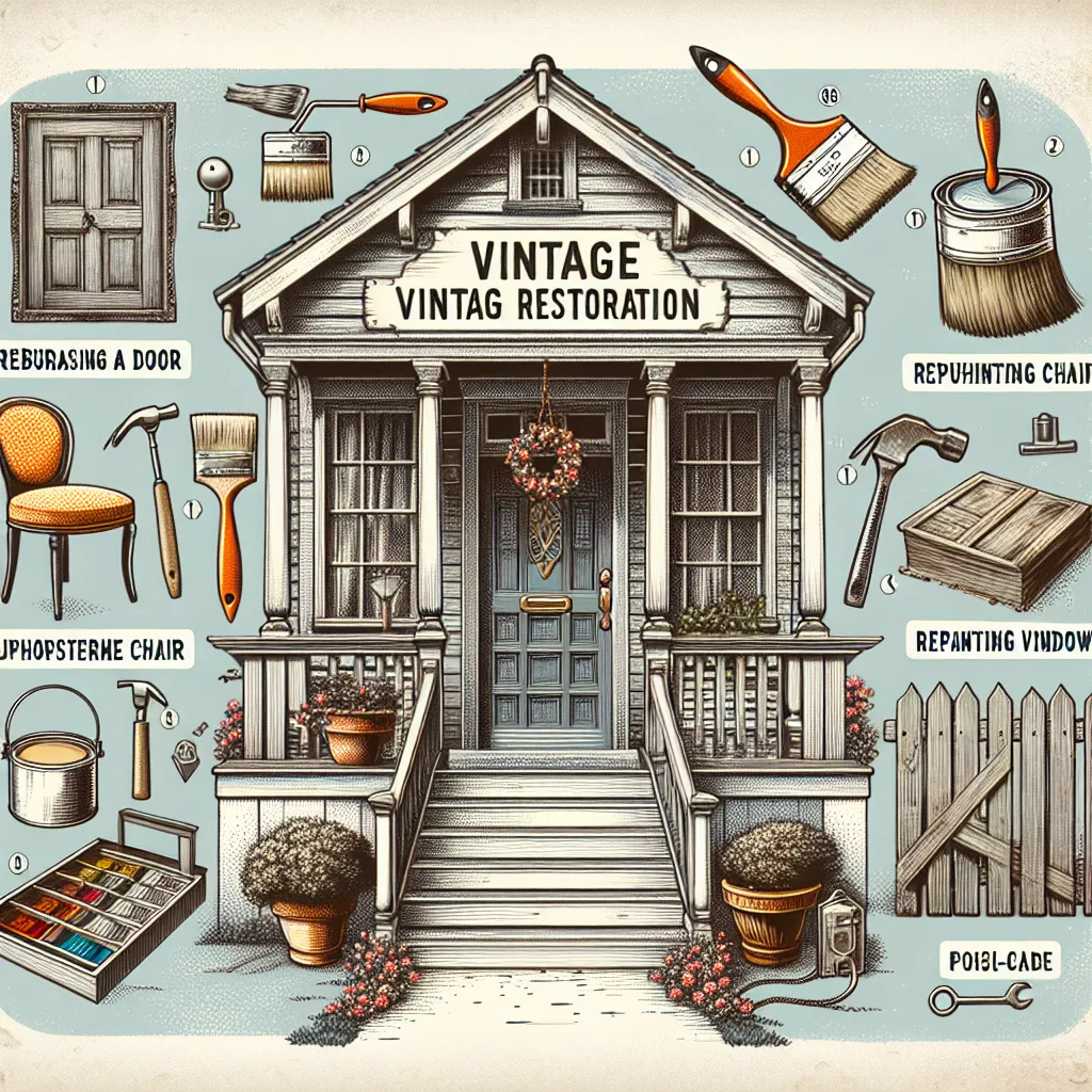 How to Revive Your Home's Charm with These 5 DIY Vintage Restoration Projects