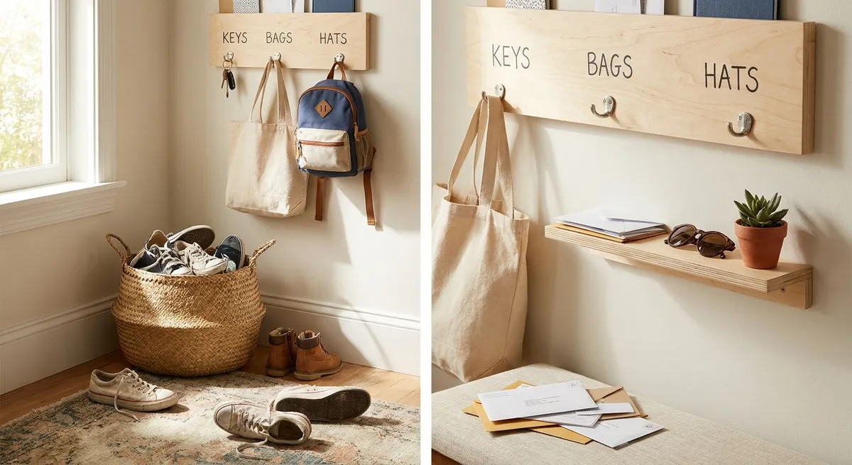 Build a Simple Entryway Organizer That Actually Gets Used