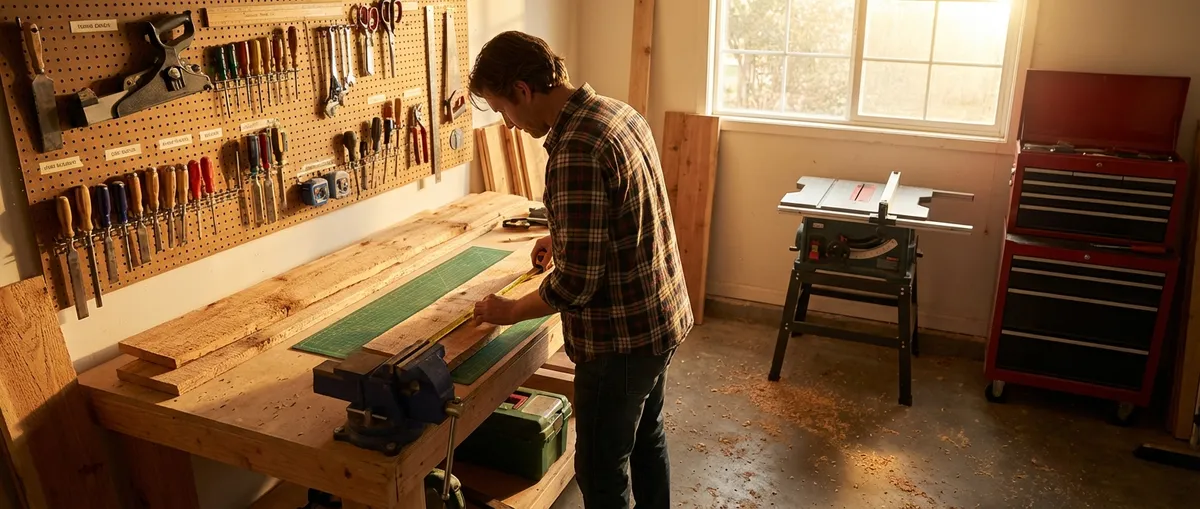 Set Up a Small DIY Workshop That Actually Works for You