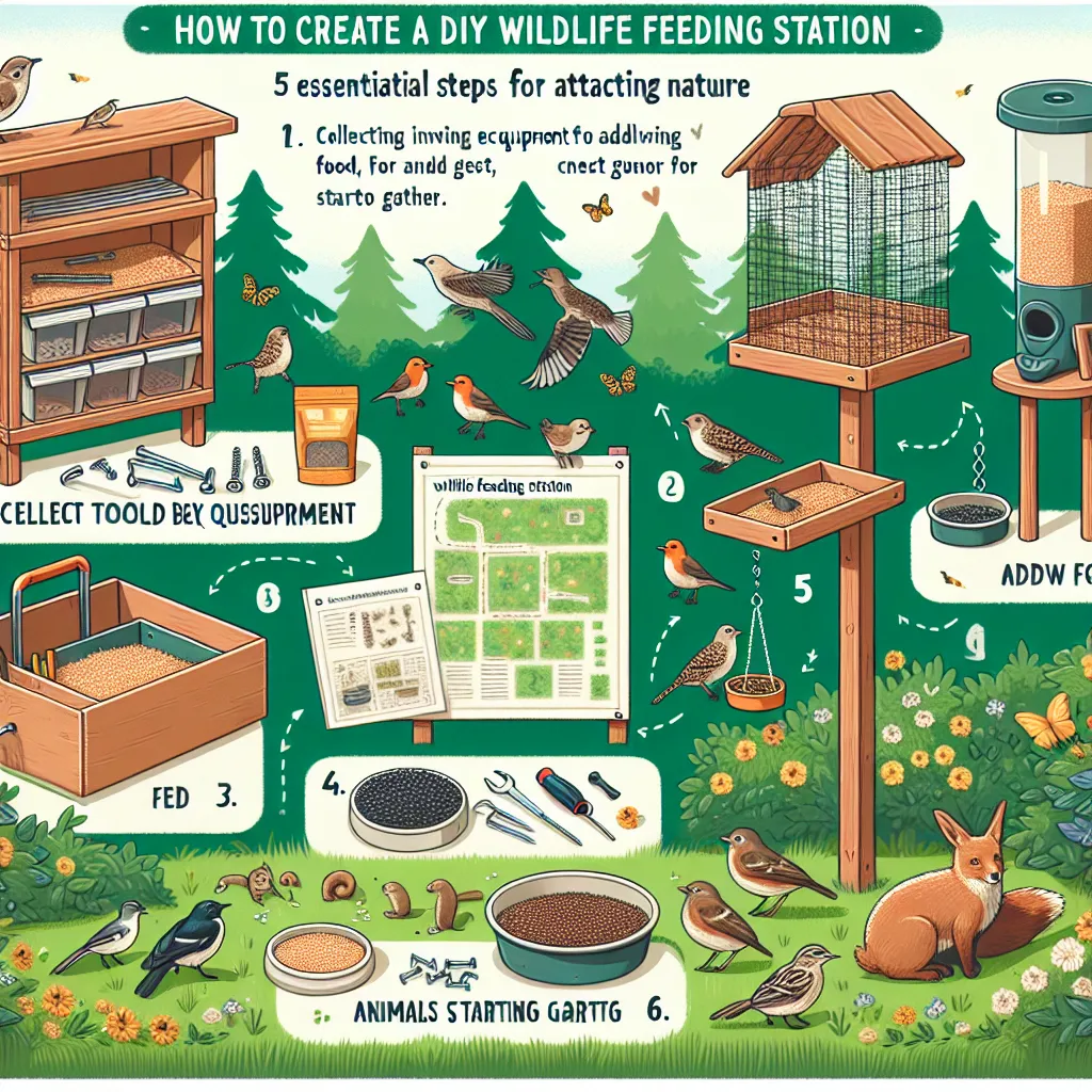 How to Create a DIY Wildlife Feeding Station: 5 Essential Steps for Attracting Nature