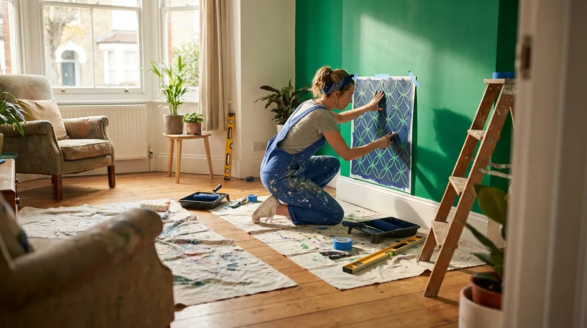 Build a Simple Accent Wall That Transforms a Room in a Weekend