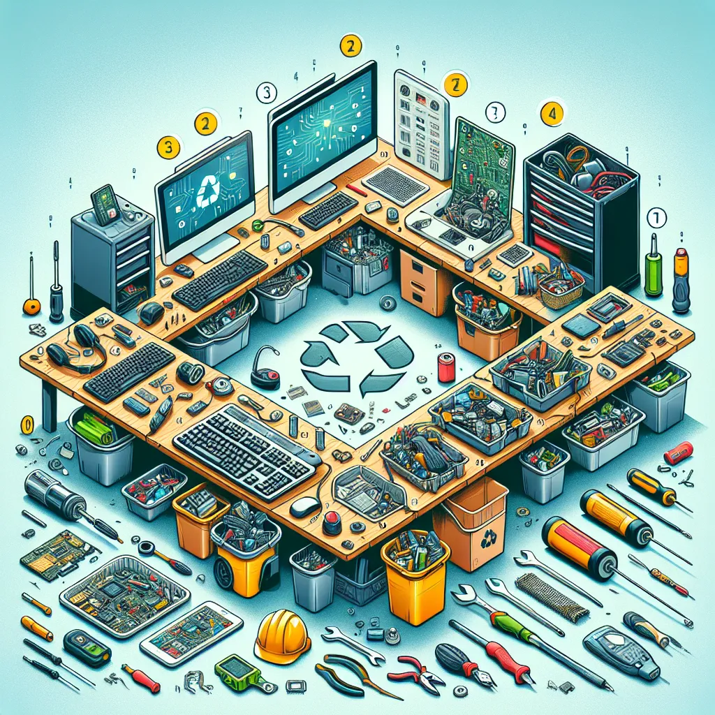 How to Create a DIY E-Waste Recycling Station at Home in 5 Simple Steps