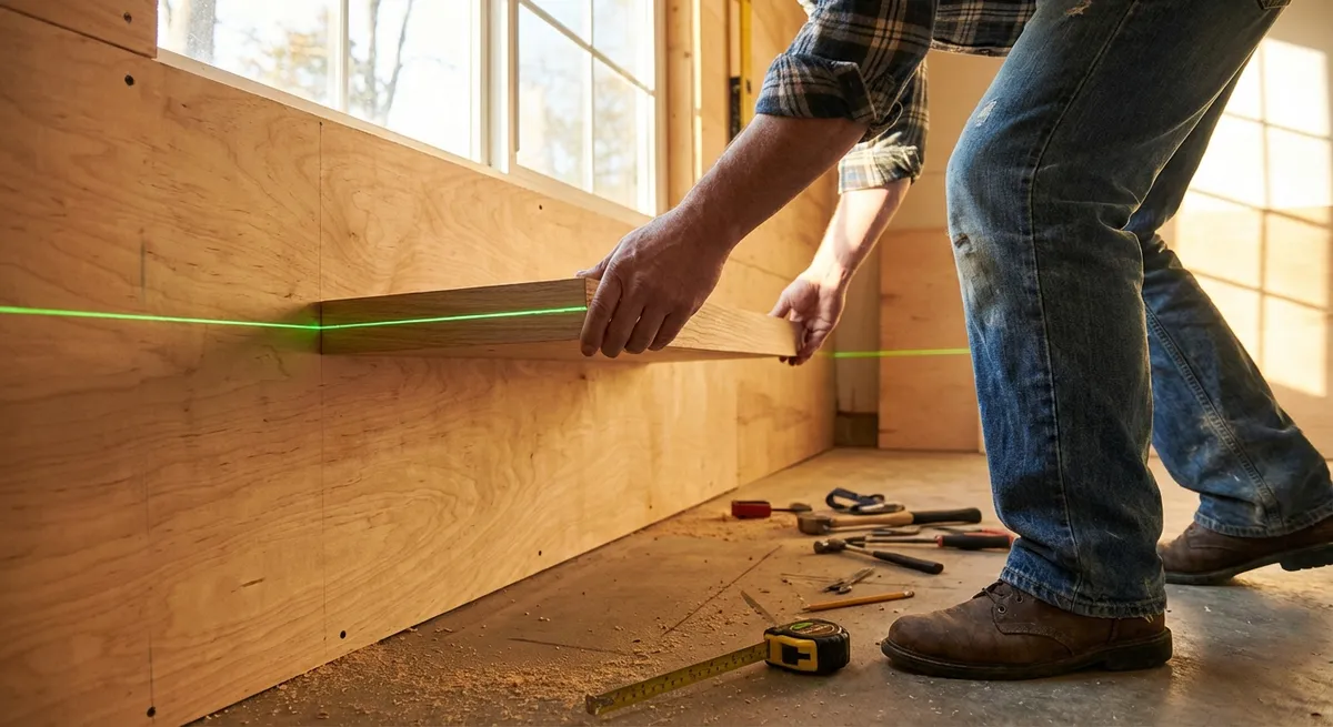 Set Up and Use a Laser Level for Dead-Straight DIY Projects