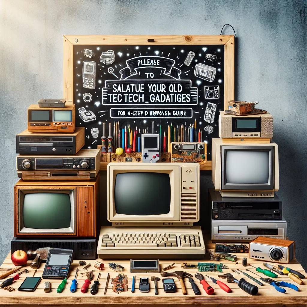 How to Salvage Your Old Tech Gadgets for Home Improvement: A 5-Step DIY Guide