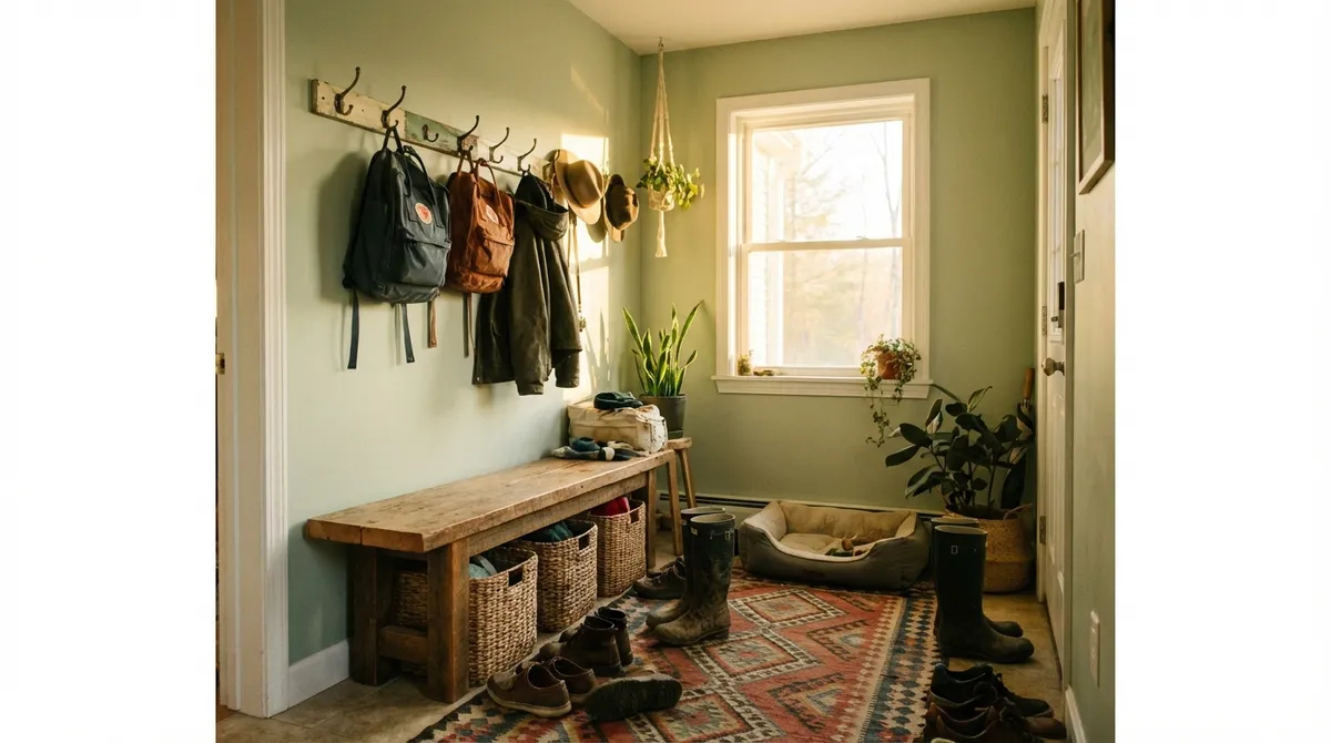 Build a Simple Entryway Drop Zone That Tames Everyday Clutter