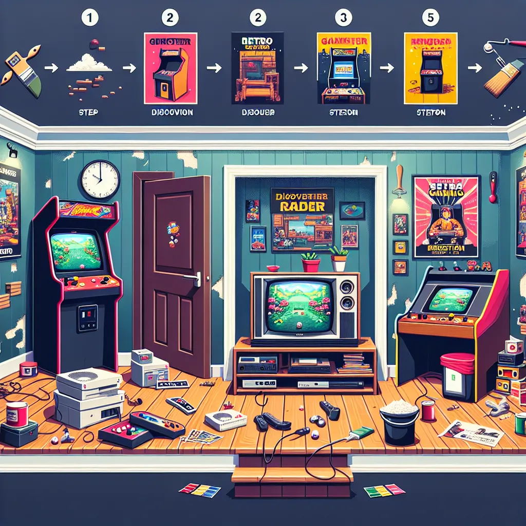 How to Create a Retro Gaming Room: A 5-Step Guide for the Ultimate Gaming Experience