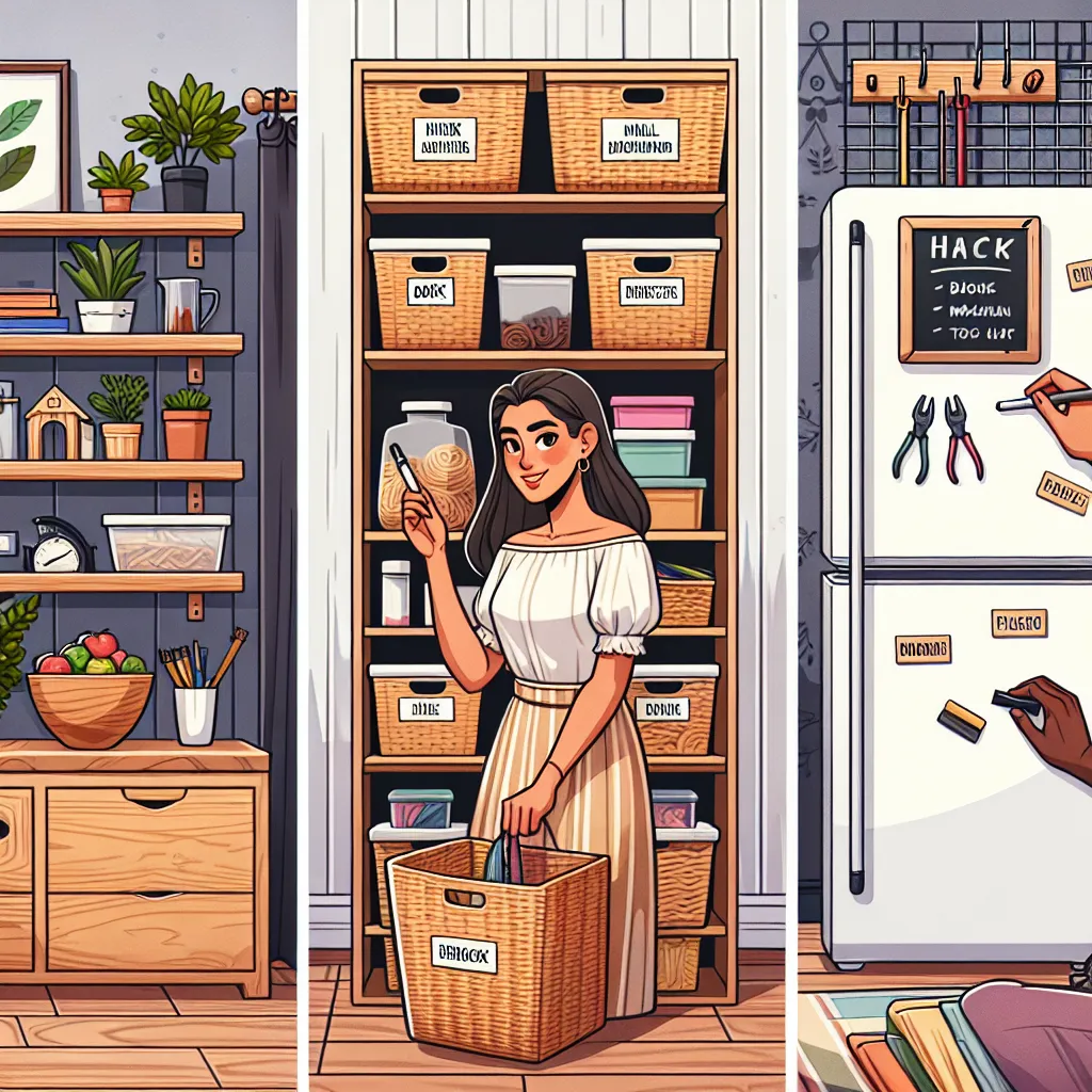 How to Organize Your Home Like a Pro with These 5 DIY Hacks