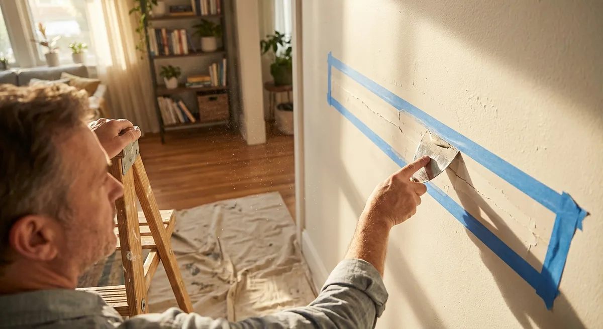 Fix a Cracked Drywall Seam So It Stays Hidden