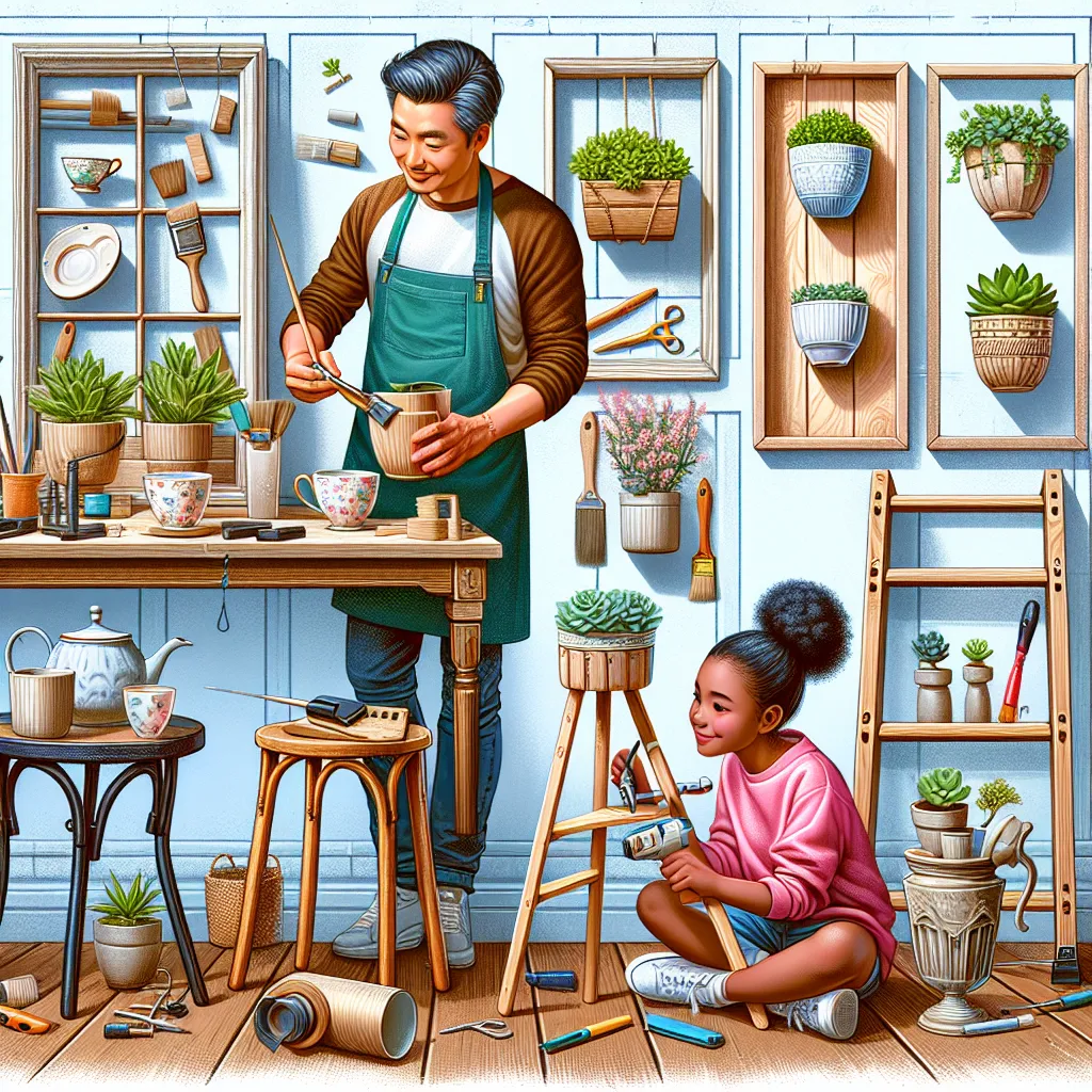 How to Breathe Fresh Life into Your Home with 5 Unique DIY Upcycling Projects