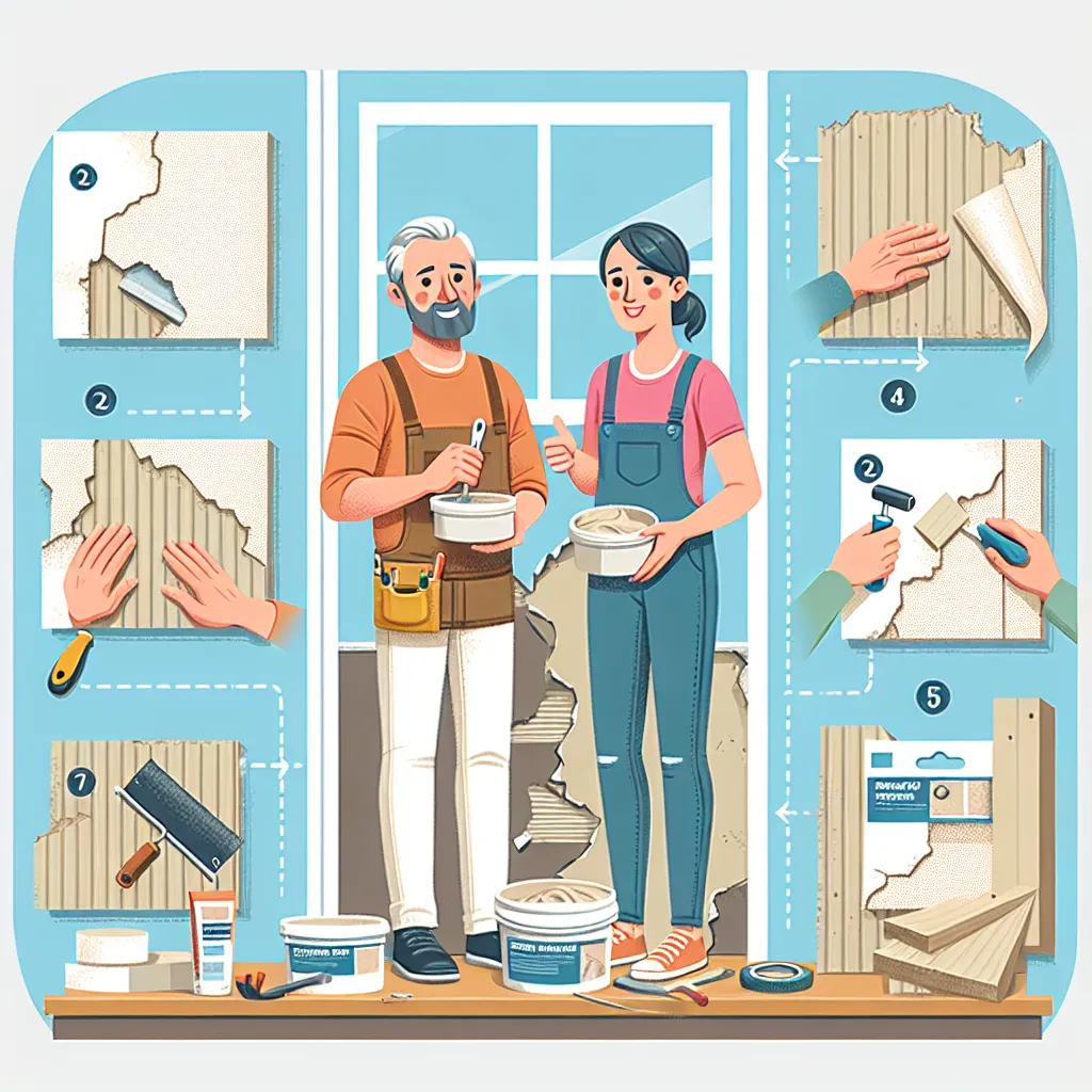 How to Master DIY Drywall Repair: A 5-Step Guide