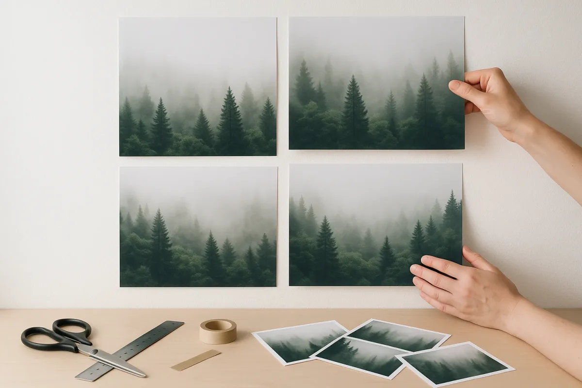 Turn Foggy Forest Vibes Into Wall Art: A DIY Photo Panel Project