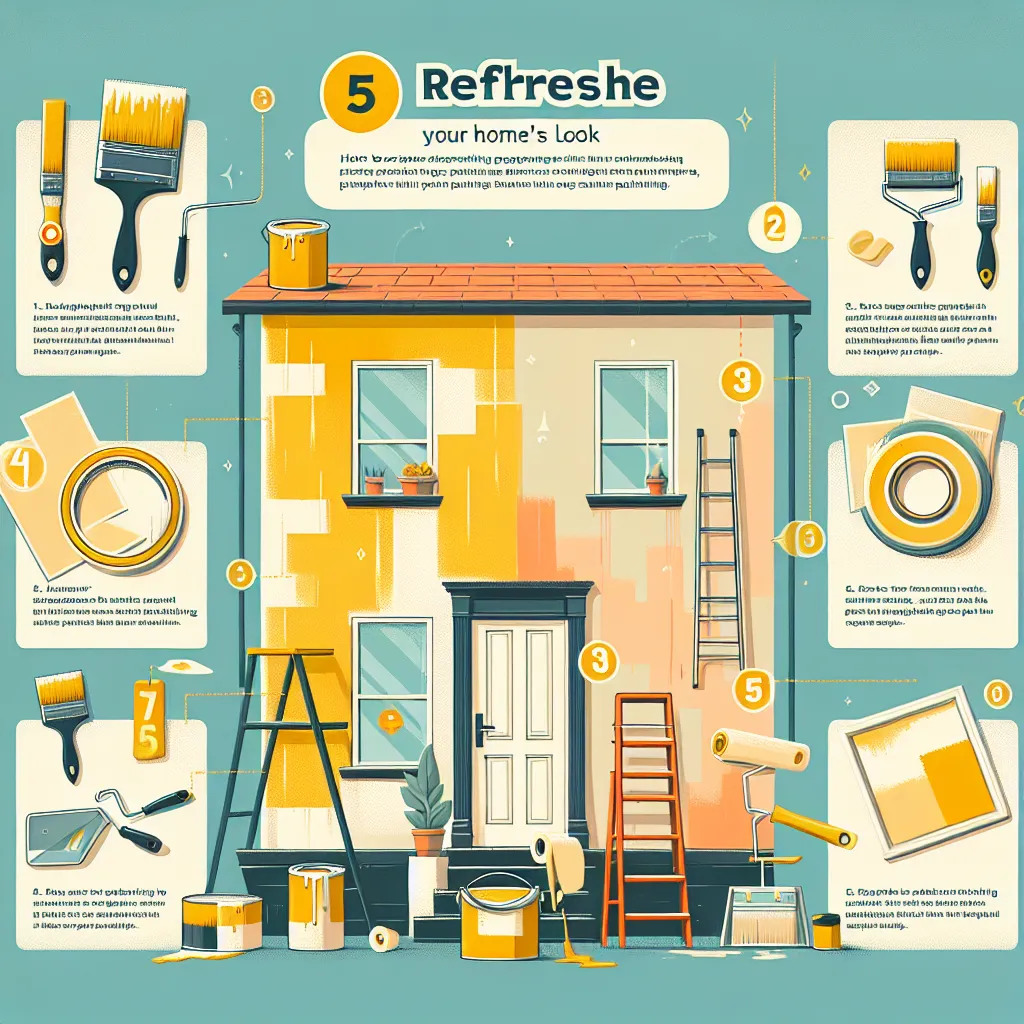 How to Refresh Your Home's Look with 5 Simple Painting Techniques