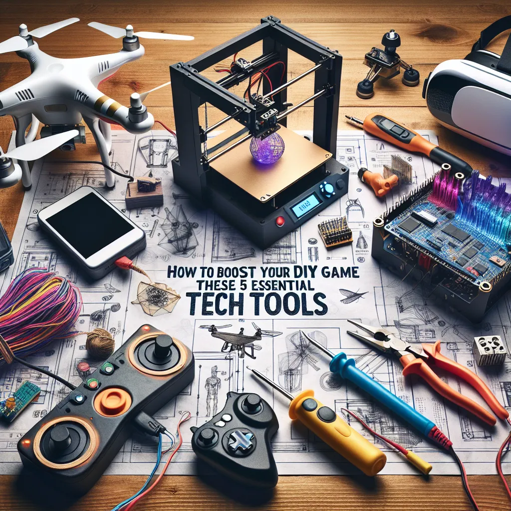 How to Boost Your DIY Game with These 5 Essential Tech Tools