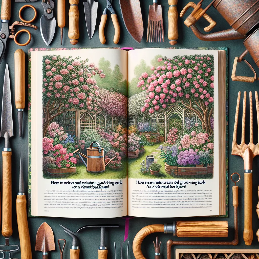 How to Select and Maintain Essential Gardening Tools for a Vibrant Backyard