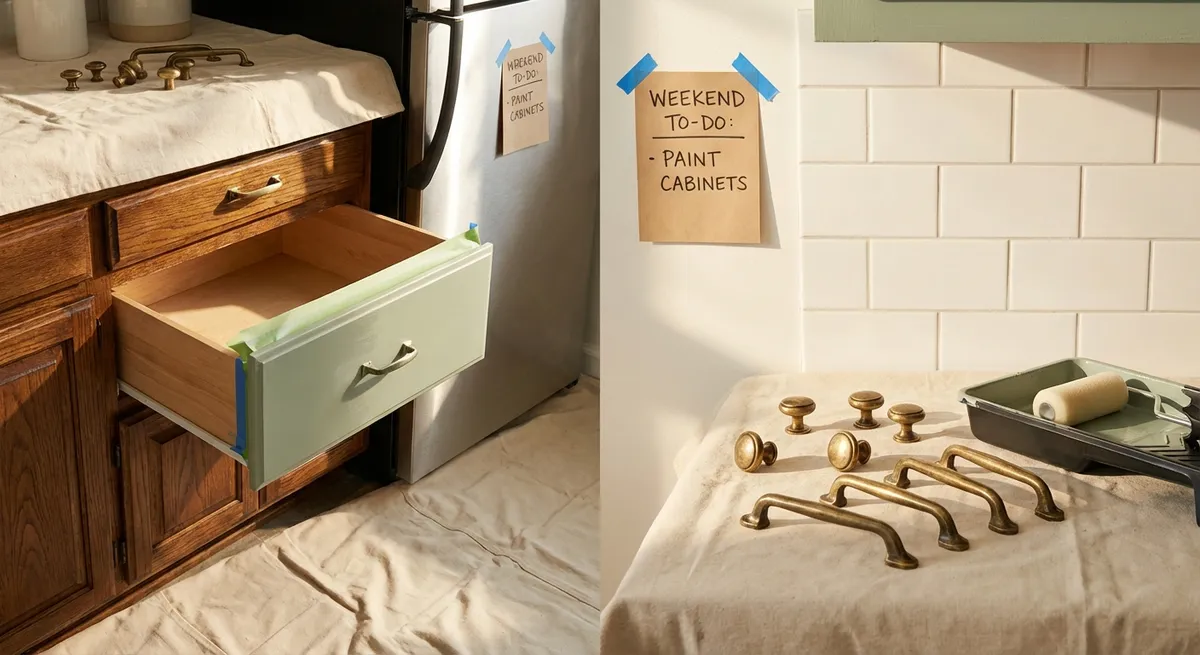 Plan a Weekend Kitchen Mini-Makeover Without Tearing Out Cabinets
