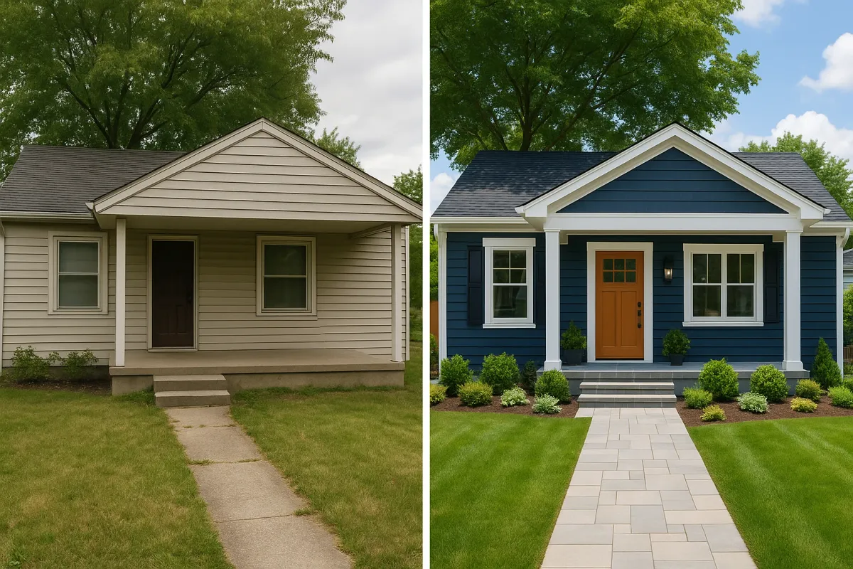 What Started As A Simple Paint Job Turned Into A Full-On Home Glow-Up