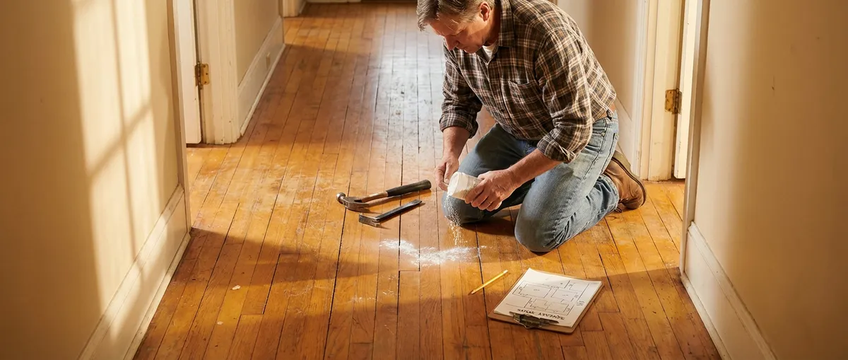 Quiet That Noisy Floor: DIY Fixes for Squeaks and Creaks