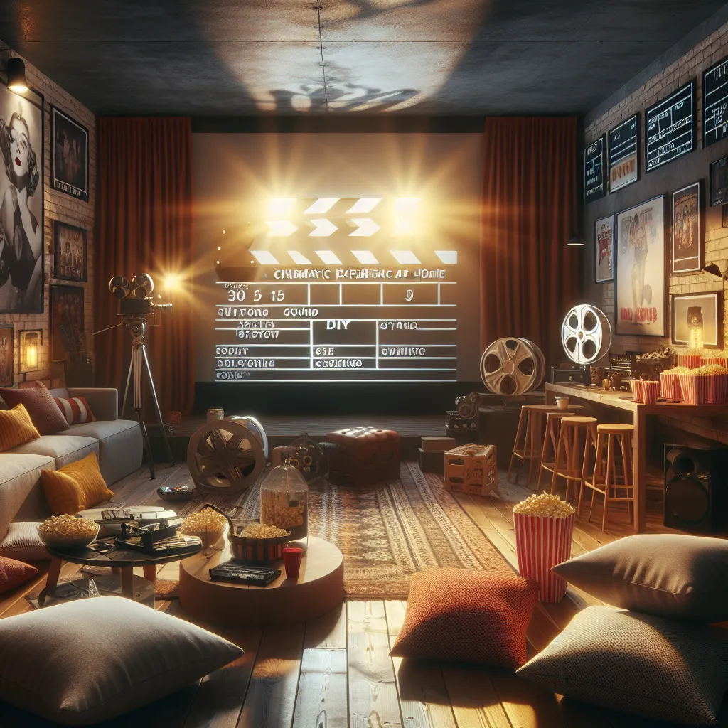 How to Create a Cinematic Experience at Home: 5 DIY Projects for Movie Lovers