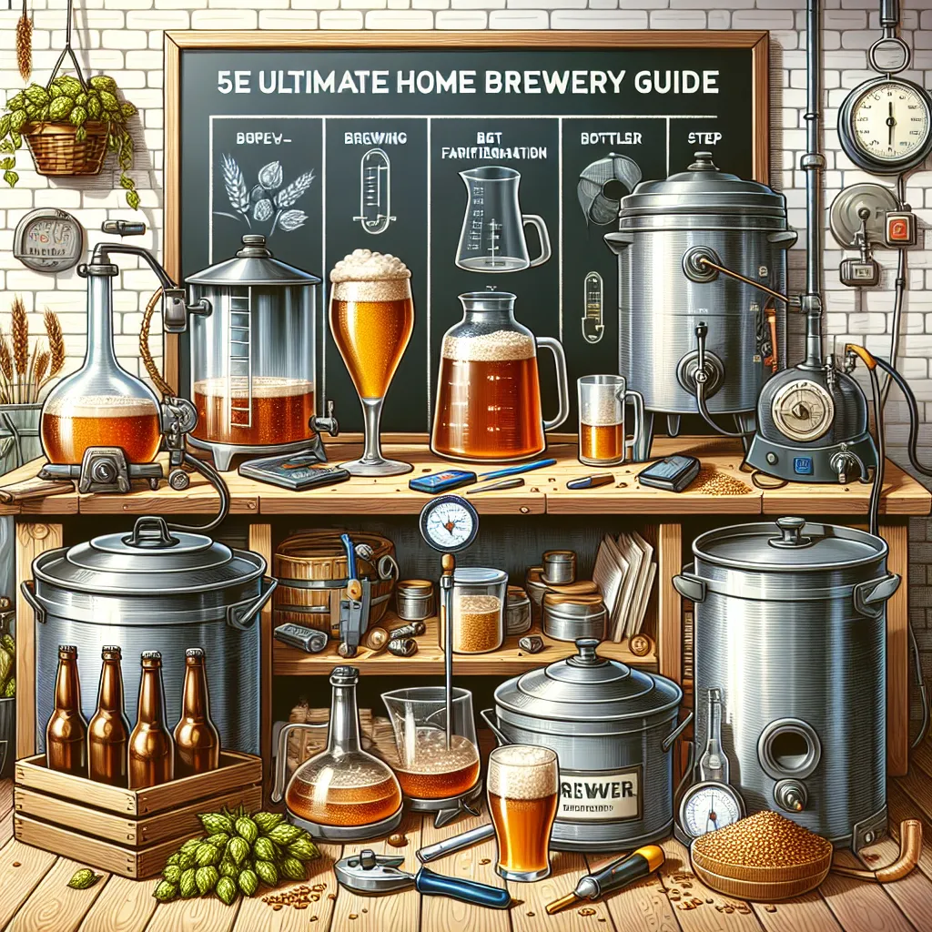 How to Set Up Your Own DIY Home Brewery: The Ultimate 5-Step Guide