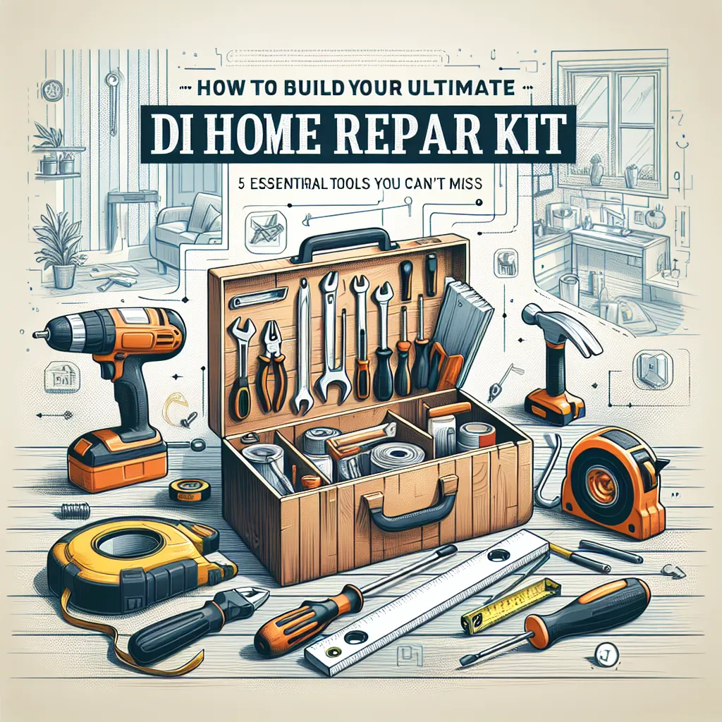 How to Build Your Ultimate DIY Home Repair Kit: 5 Essential Tools You Can't Miss