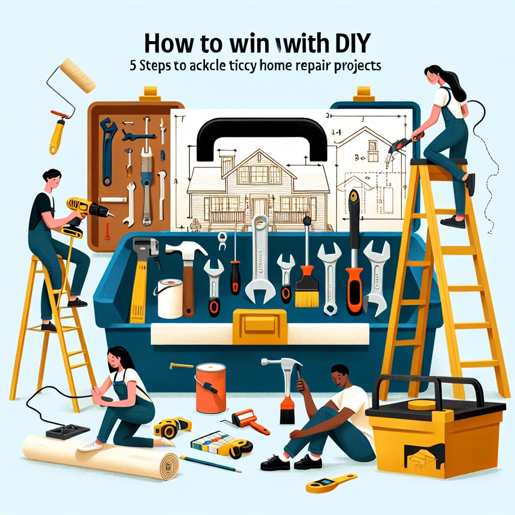 How to Win at DIY: 5 Steps to Tackle Tricky Home Repair Projects