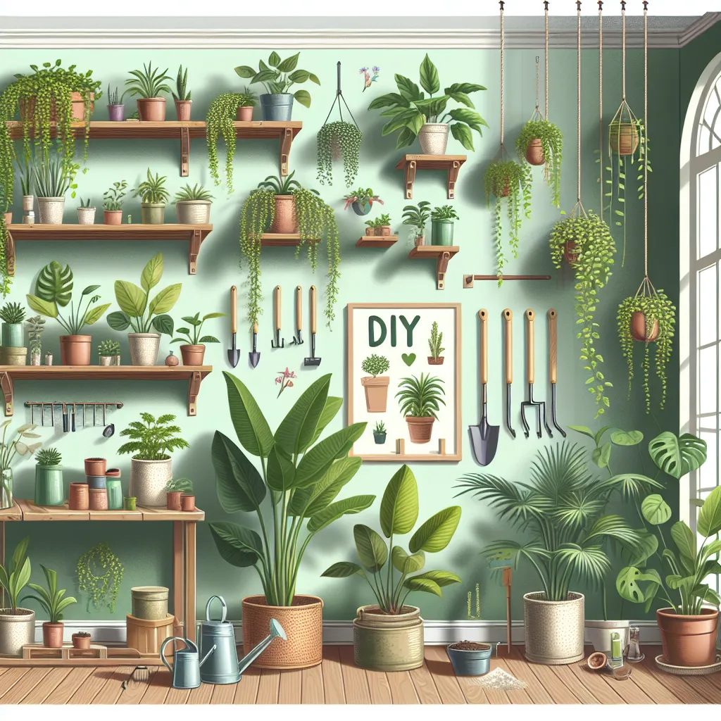 How to Create a DIY Indoor Jungle for Plant Lovers