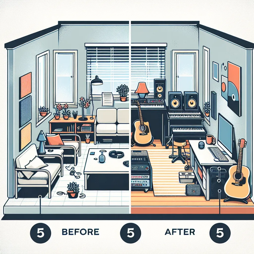 How to Create a Home Music Studio: A 5-Step Guide for Aspiring Musicians