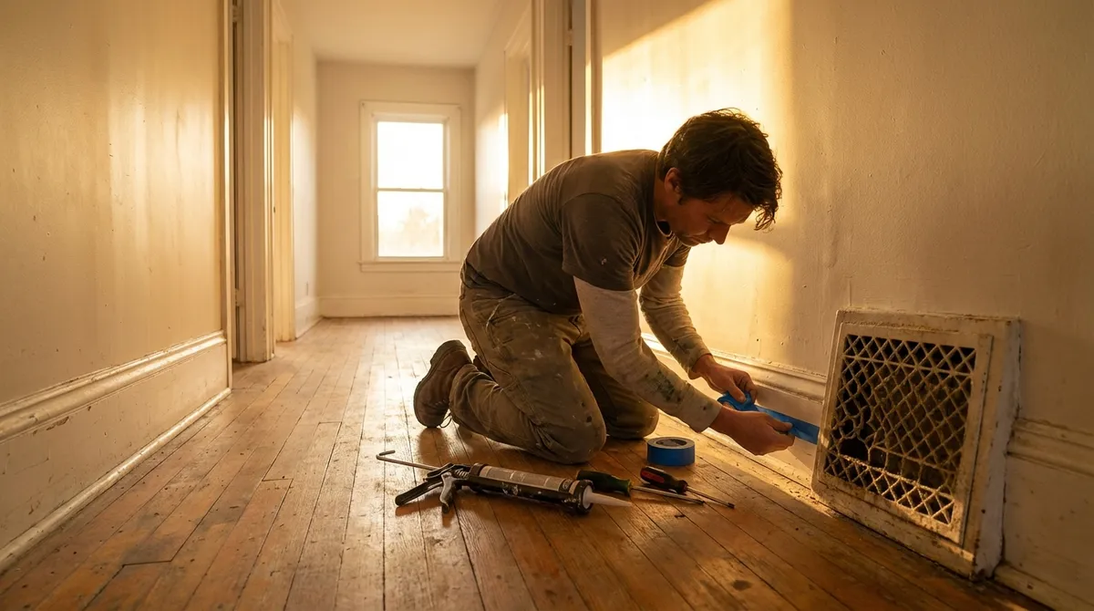 Stop the Small Stuff: A DIY Playbook for Leaks, Cracks & Drafts