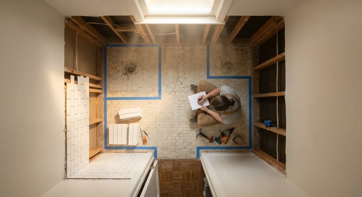 Plan a Small Bathroom Remodel That Doesn’t Spiral Out of Control