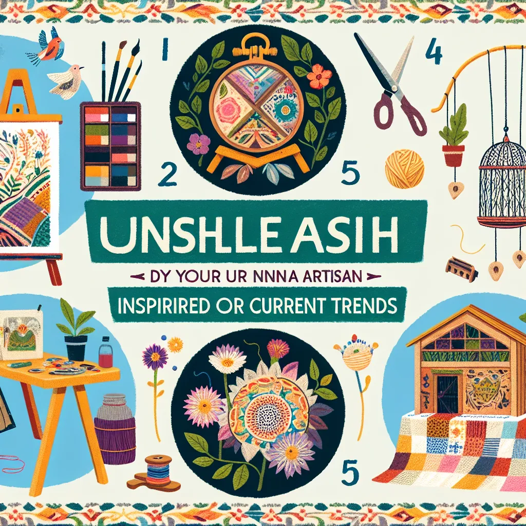 Unleash Your Inner Artisan: 5 DIY Projects Inspired by Current Trends