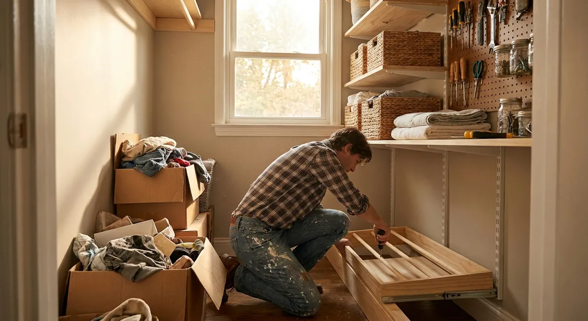 Turn a Cluttered Closet into a Storage Workhorse (DIY Guide)