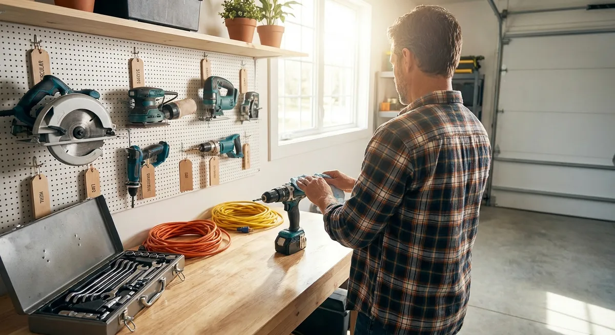 Store and Maintain Power Tools So They’re Ready When You Are