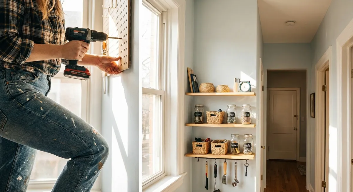 DIY Wall-Mounted Storage: Clear the Clutter Without Losing Floor Space