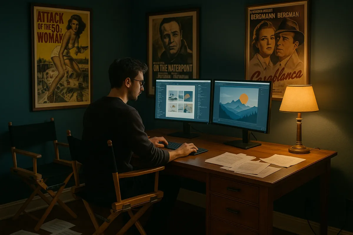 How To Design A Home Office That Works As Hard As You Do (Inspired By Movie‑Set Style)