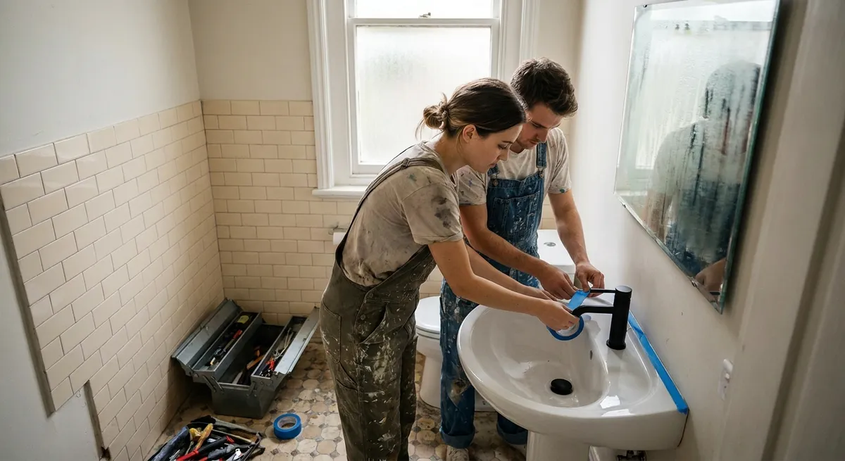 First-Time Bathroom Refresh: A Practical DIY Renovation Game Plan