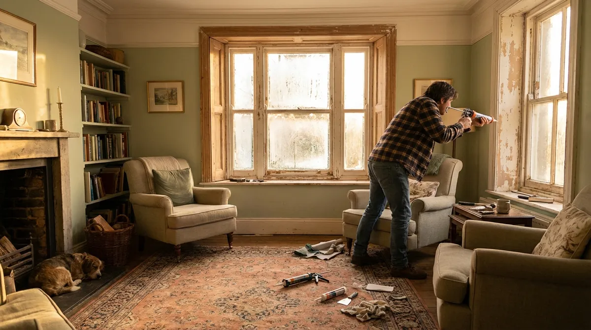 Fix a Drafty Window Frame and Reclaim Your Comfort