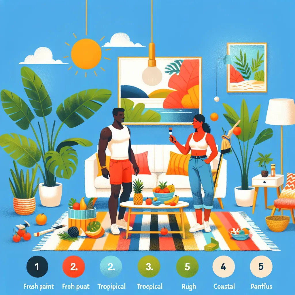 How to Infuse Bright Summer Vibes into Your Home in Five Simple Steps