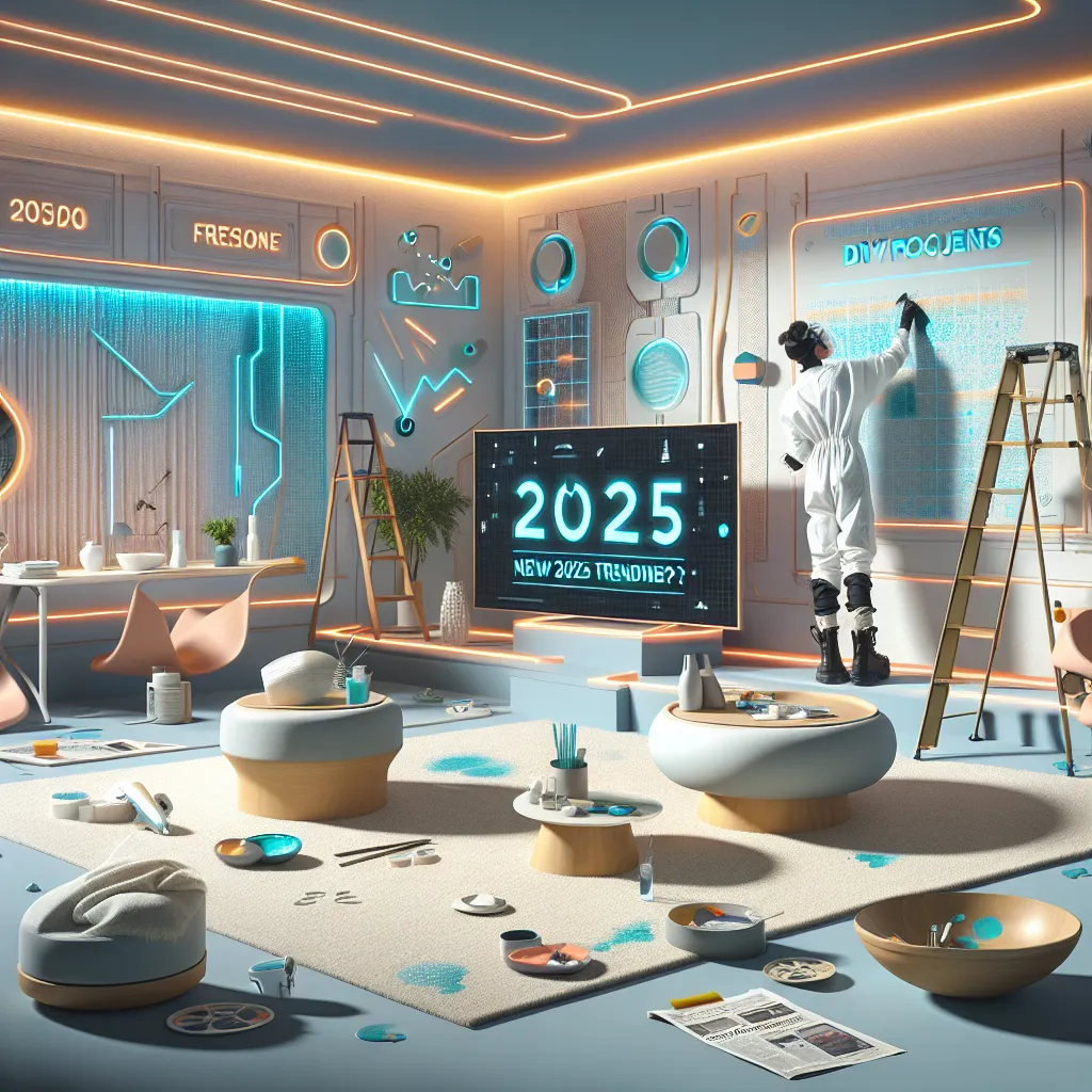 How to Add a Splash of 2025 Trends to Your Space: 5 DIY Projects to Try