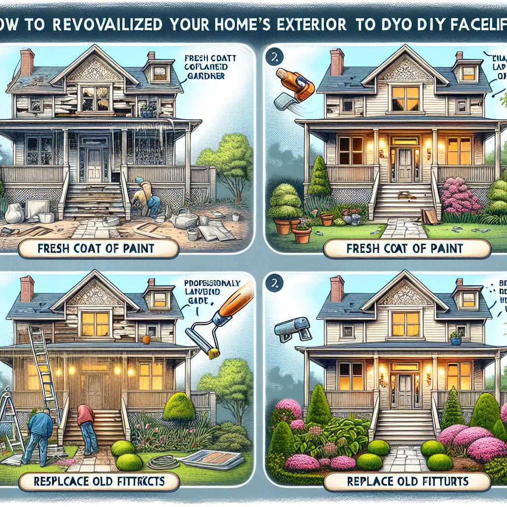 How to Revitalize Your Home’s Exterior: A Step-by-Step Guide to DIY Facelift