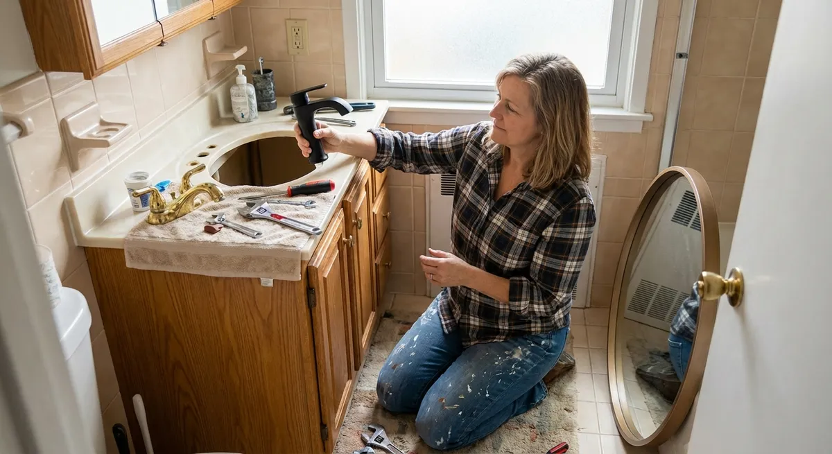 Upgrade a Dated Bathroom Without a Full Gut Renovation