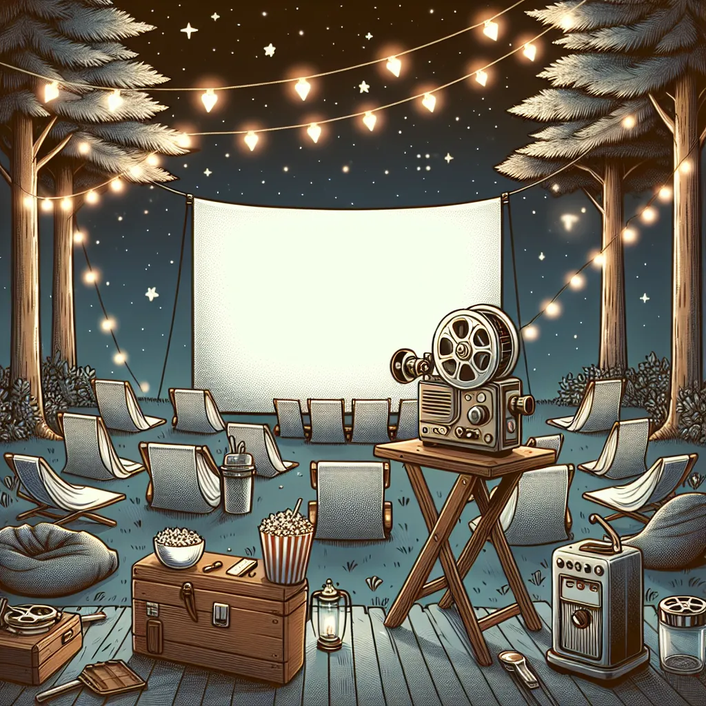 How to Create Your Own DIY Outdoor Movie Theater in 5 Simple Steps